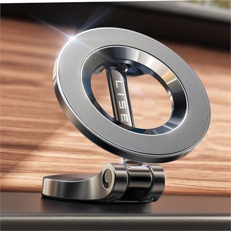 LISEN for MagSafe Car Mount for iPhone 17 Pro Max [24 Strong Magnets] Classic