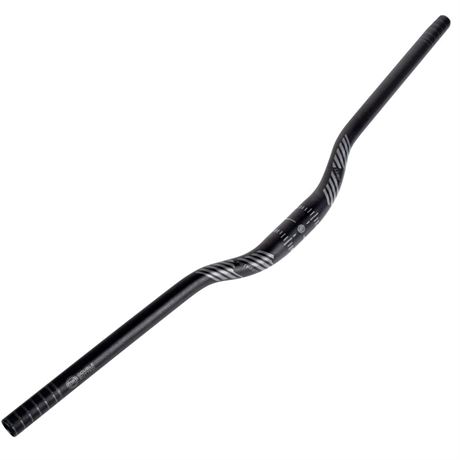 FIFTY-FIFTY Mountain Bike Riser Handlebar, Aluminum Alloy MTB Handlebar, 31.8mm