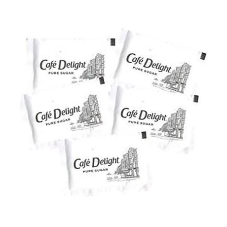 1000 Packets Cafe Delight Sugar, 1000 Packets/Carton (SUG45470)