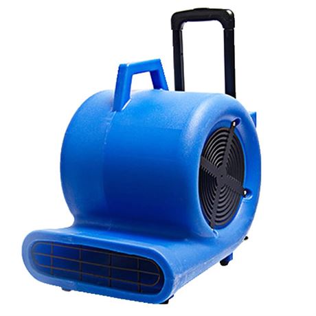 INTBUYING 3-Speed Air Mover Blower Fan Carpet Dryer 1.2HP Heavy Duty Powerful