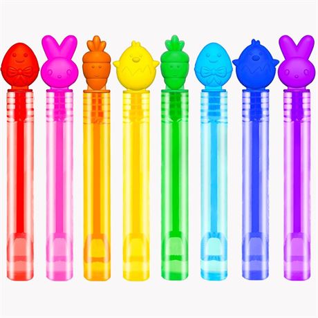 32 Pack Mini Pocket Bubbles Wands for Toddlers, Small Outdoor Summer Party
