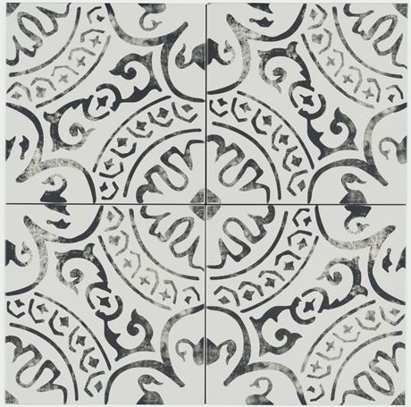 MSI Paloma Encaustic 8 in. x 8 in. Glazed Porcelain Floor and Wall Tile (5.16