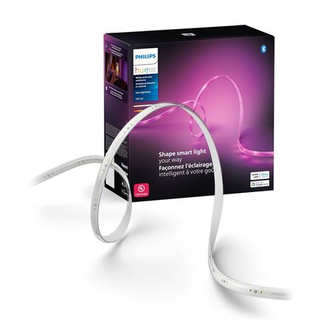Philips Hue Indoor 33 Ft Smart LED Solo lightstrip Base Kit - 1 Pack - Control