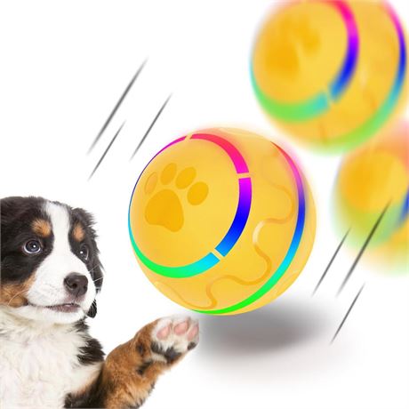 IFurffy Peppy Pet Ball for Dogs, Interactive Dog Toy Durable Automatic Rolling