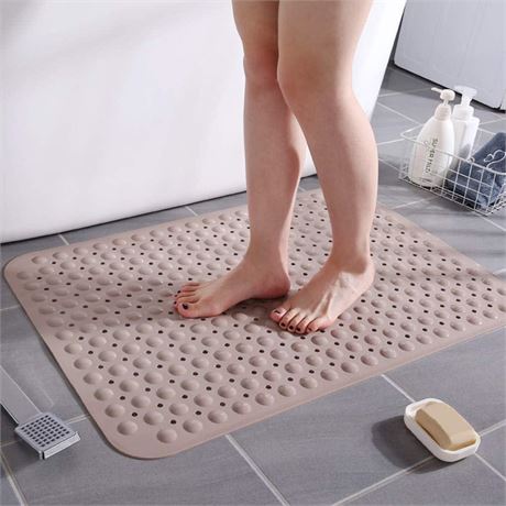 Non-Slip Bathroom Mat Shatter-Resistant Floor Mat Bath Tub Toilet Mat Foot Pad