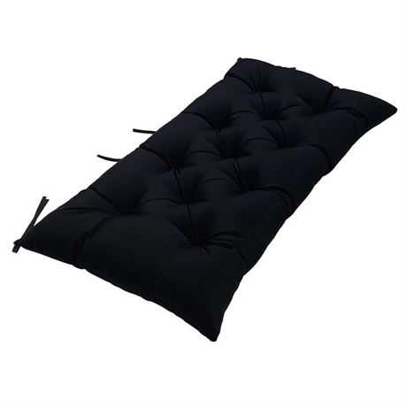 Indoor/Outdoor Waterproof Bench Cushion, Tufted Loveseat Cushion for Patio
