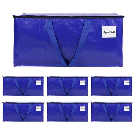 Moving Bags, 93L Extra Large Storage Bags with Zippers & Handles, Waterproof