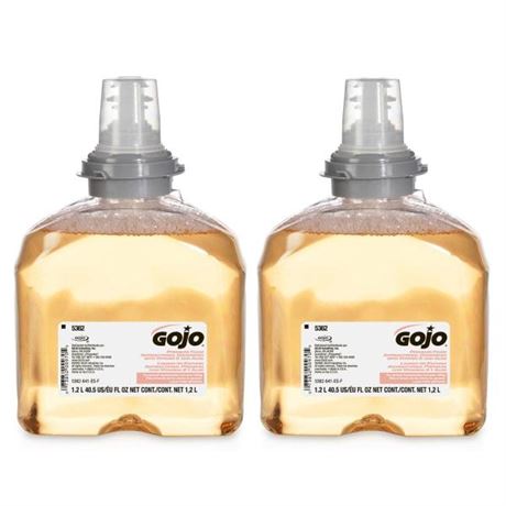 GOJO Premium Foaming Antibacterial Soap Dispenser Refill Bottle Fresh Fruit