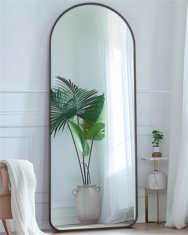 Full Length Mirror, 58"x20" Floor Mirror, Floor Standing Mirror Freestanding