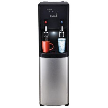 Primo Pro-Plus Bottom-Load Hot and Cold Water Dispenser, Black