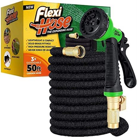 OFFSITE Flexi Hose Upgraded Expandable Garden Hose 50 ft Extra Strength 3/4