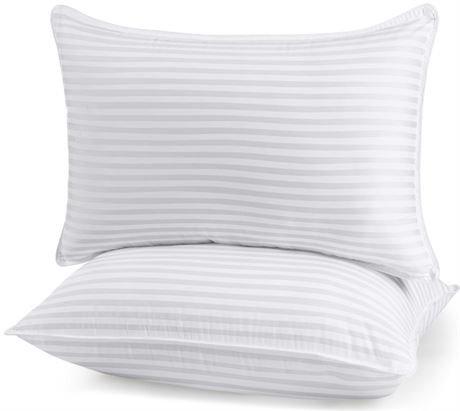 2 PACK Utopia Bedding Bed Pillows for Sleeping Queen Size (White), Set of 2,