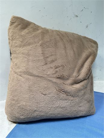 Hudson Park Collection Rabbit Faux Fur Decorative Pillow, 20 X 20 - Exclusive