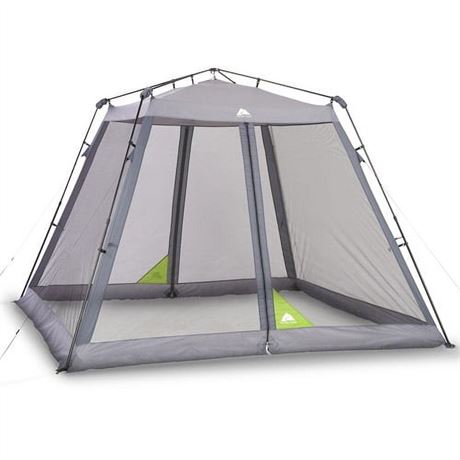 Ozark Trail  10  X 10  X 87  Instant Screen House  Adult  Grey  16lbs.