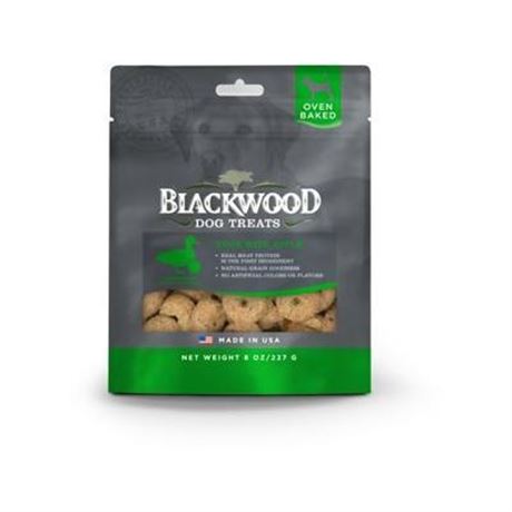 Blackwood Duck & Apple Oven Baked Dog Treats, 8-oz Bag