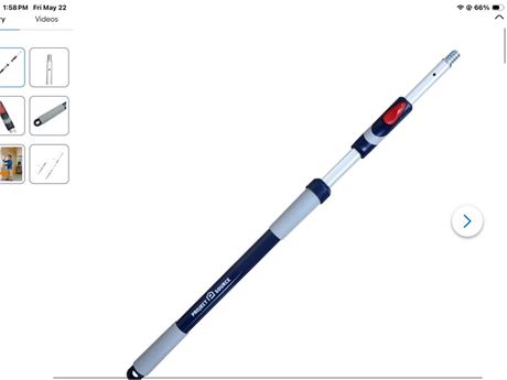 Project Source 2-ft to 5-ft Telescoping Steel Extension Pole