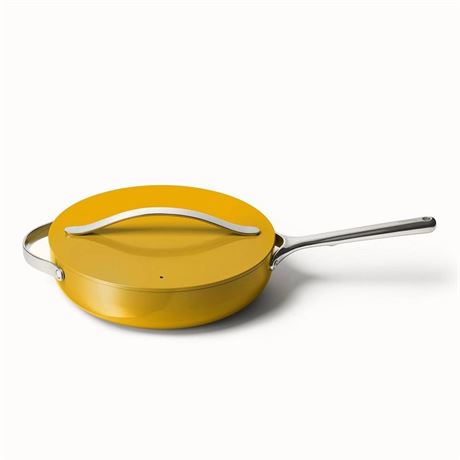 3 Qt. Ceramic Nonstick Saute Pan in Marigold