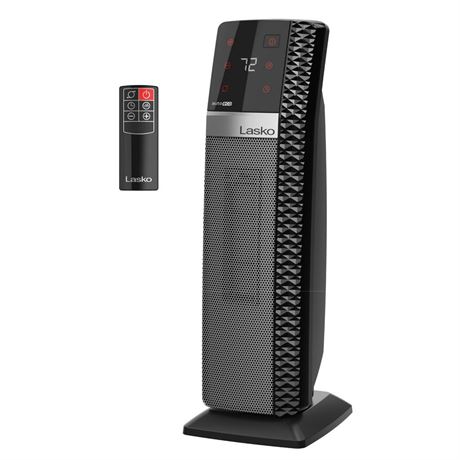 Lasko 22” Elite Collection Ceramic Tower Space Heater with Timer, Remote,