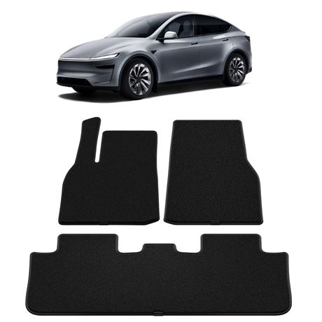 Wigoo Tesla Model Y Juniper Accessories Floor Mats [Custom Fit Design, Premium