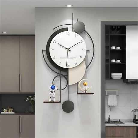 Modern Wall Clock Decorative Wall Clocks for Living Room Decor Large Wall Clock