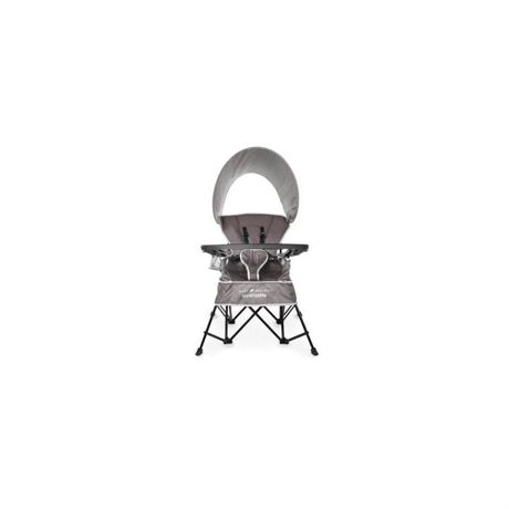 Baby Delight Go with Me Jubilee Deluxe Portable Chair  Removable Canopy  Gray