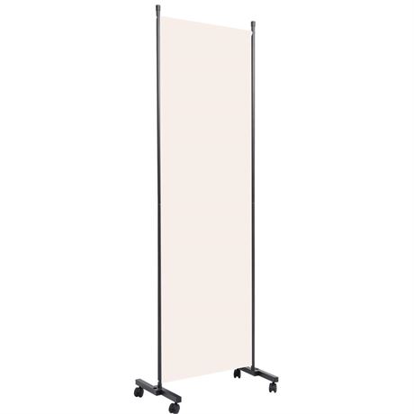 Room Divider Portable 22'' Partition Room Dividers and Folding Privacy Screens