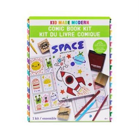 Kid Made Modern Comic Book Kit - Other/ set of 3 kids craft box