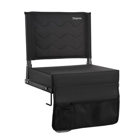Stadium Seats for Bleachers with Back Support, Bleacher Chairs with Back and