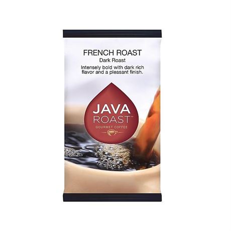 Java Roast Gourmet French Roast Ground Coffee with Bonus Filters, Dark Roast,