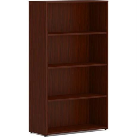 HON Mod Collection Mahogany Laminate Bookcase