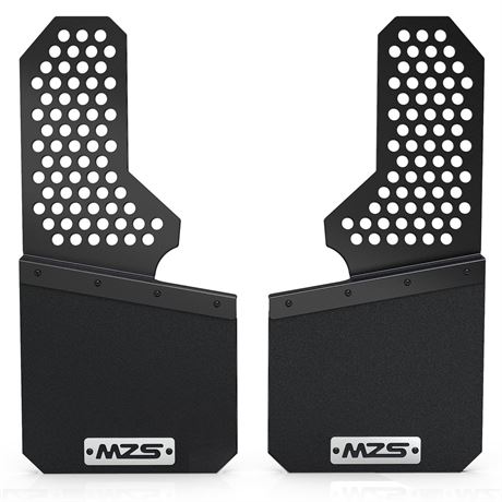 MZS Truck Mud Flaps Splash Guards Compatible with Pickup, Universal Offset No