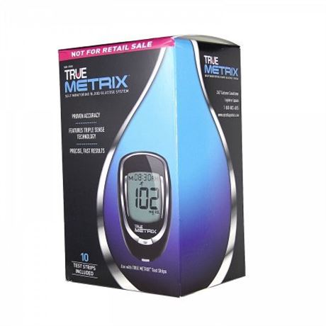 True Metrix, Self Monitoring Blood Glucose Meter, 1 Each