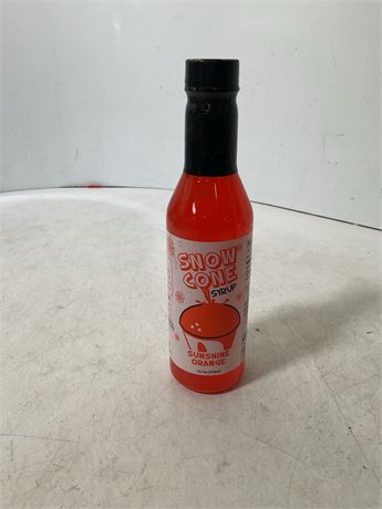 Snow Cone Syrup/ sunshine orange