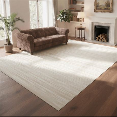 Washable Rugs 8x10 Area Rugs for Living Room- Modern Abstract Rugs for Bedroom,