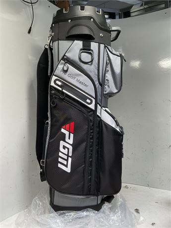 PGM Golf Cart Bag with 14 Way Organizer Divider Top, Premium Cart Bag with