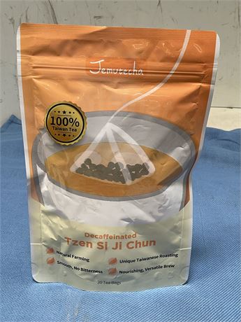 Jemutecha decaffeinated Tzen Si Ji Chun tea - 20BAGS
