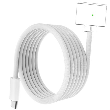 140W USB-C to Magnetic 3 Cable, Safe Charging Cable Compatible with MacBook Pro