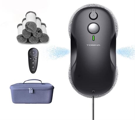 Tosima W3 Window Cleaning Robot - Dual Direction Auto-Spray Smart Window