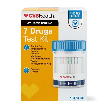 CVS Home Drug Test Kit, 7 Drugs