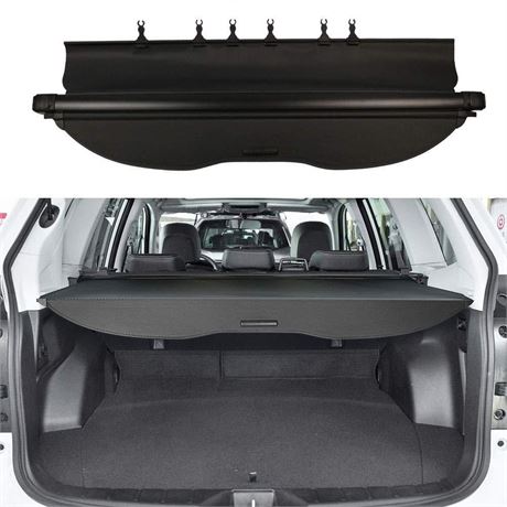 Cargo Cover for Subaru Forester Accessories 2014-2016 2017 2018 with Back