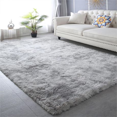 Shag Area Rug,Indoor Ultra Soft Fluffy Plush Rugs for Bedroom Living Room,