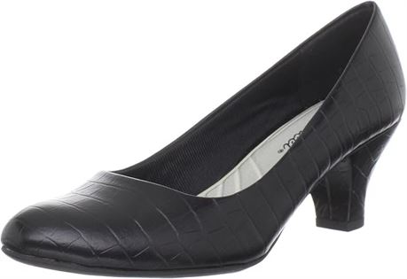 Size 11 women’s black crocodile easy street
