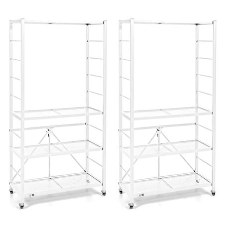 Origami R2 Series Folding Heavy Duty Steel Storage Rack Adjustable Shelving