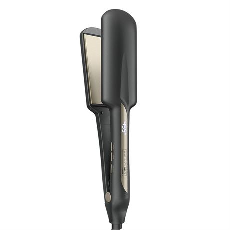 2 in. Tourmaline Ceramic Hair Straightener in Black