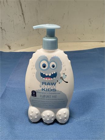 Raw Sugar Kids' 2-in-1 Sensitive Shampoo + Conditioner - 12 fl oz: For All