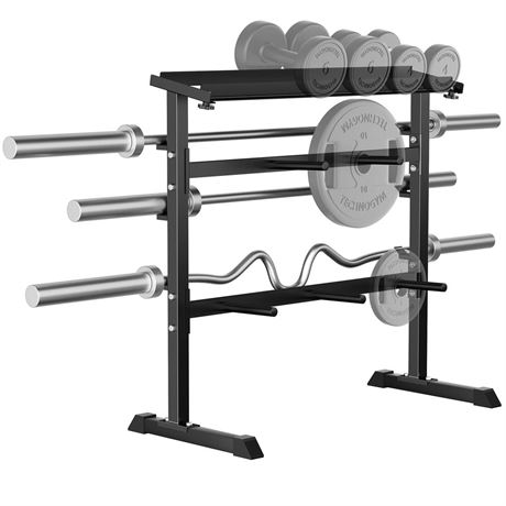 UBOWAY Compact Dumbbell Rack Stand Barbell Rack: Weight rack for Dumbbells,