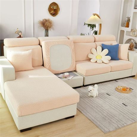 2024 New Wear-Resistant Universal Sofa Cover, Stretch Couch Cushion Slipcovers