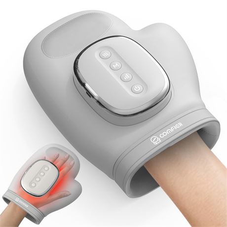 COMFIER Hand Massager with Heat and Compression for Arthritis Carpal Tunnel |