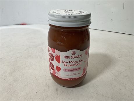 True sea moss strawberry