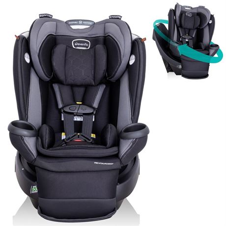 Evenflo Revolve360 Extend All-in-One Rotational Car Seat with Quick Clean Cover
